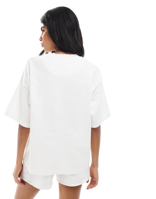 トップス theredthread S big symbol knit white THEREDTHREAD / ザレッドスレッド】S big symbol knit