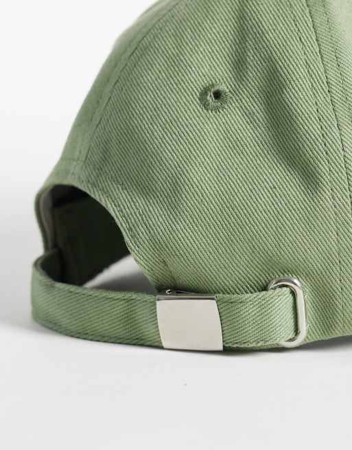 4th & Reckless - Fourth - Cappellino kaki con logo ricamato, 3 di 3