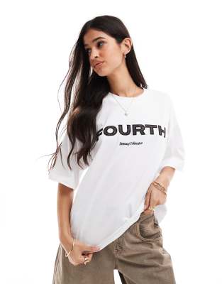 fourth logo t-shirt in white