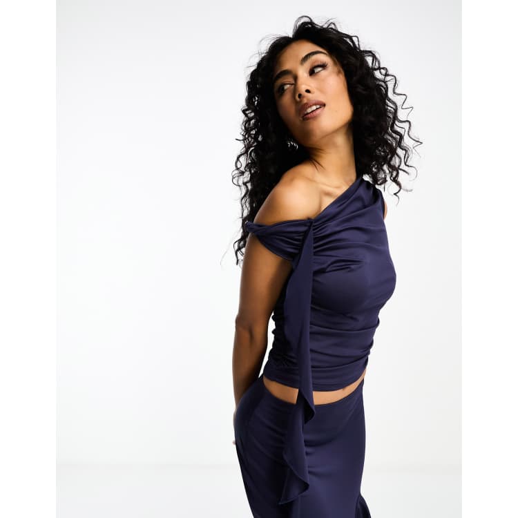 REVE REVE ♥ ONE SHOULDER OPS/追跡付 AOKI STRETCH - RAVEN – One Fell Swoop