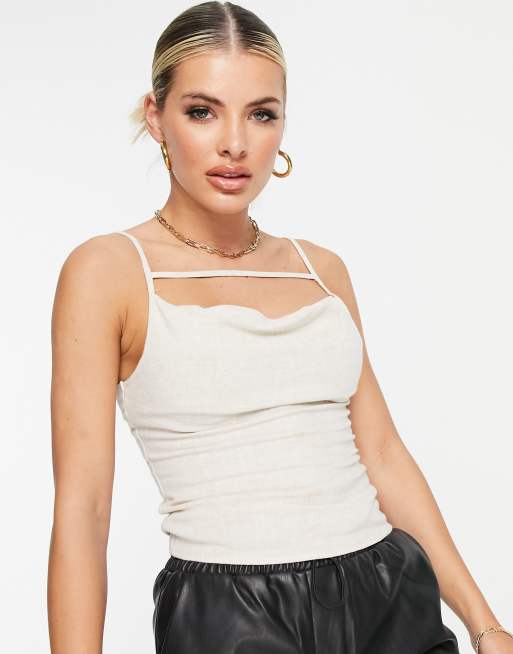 beige linen tops