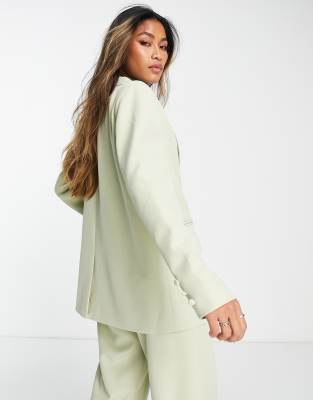 mint boyfriend blazer