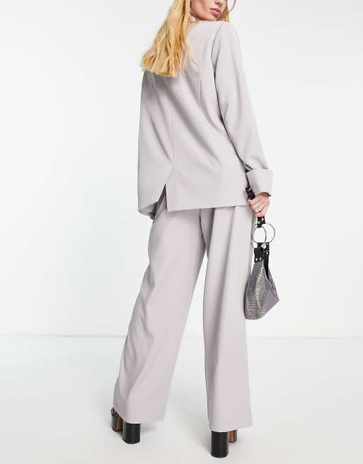 4th & Reckless - Pantalon d'ensemble ajusté légèrement évasé - Lilas, 4 de 4
