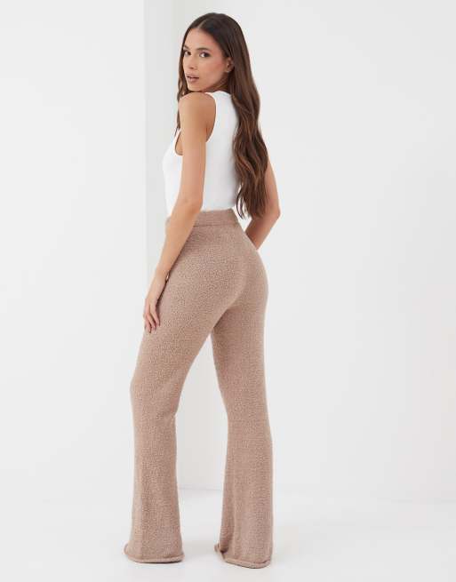 4th & Reckless - Pantalon d'ensemble en maille - Moka, 3 de 4
