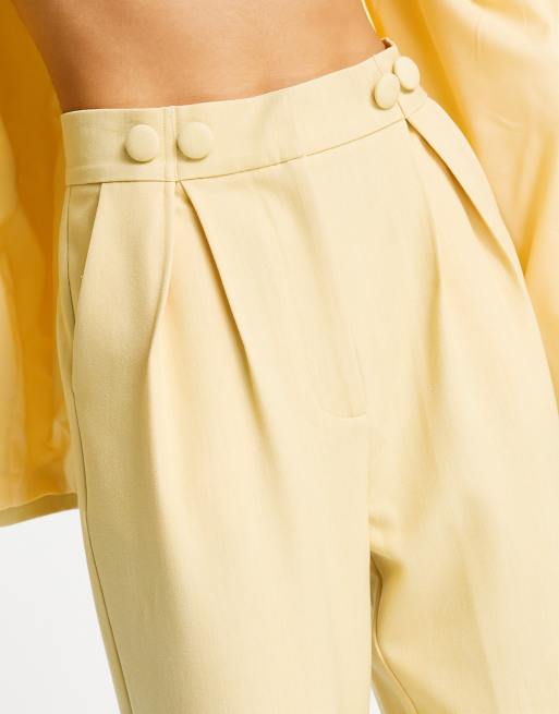 Yellow petite sale pants