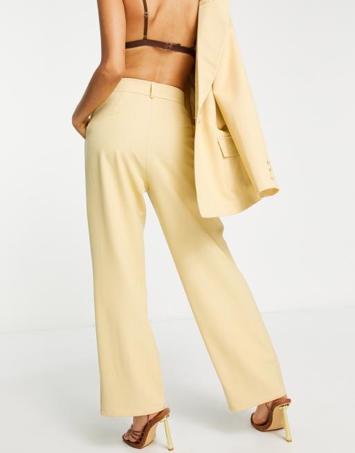 Petite 2025 yellow trousers