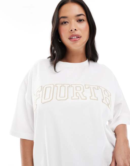 Big Silhouette Tshirts LAST PLEASURE白　Ｌ Big Silhouette Tshirts LAST PLEASURE（white） - 黒夢