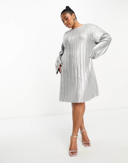 Metallic store jumper dress