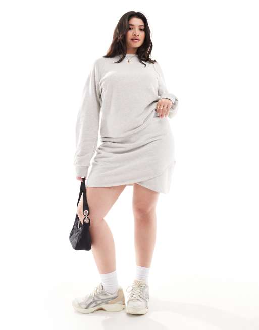 【INCHANT ME】[Skirt SET] Milky suede loose fit wrap shirt INCHANT ME】[Skirt SET] Milky suede loose fit wrap shirt