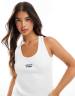トップス vallan Logo Embroidery Mini Tank Tops Logo Embroidery Mini Tank Tops – VALLAN