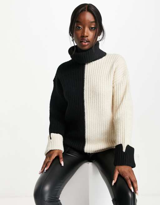 Black and cream on sale jumper