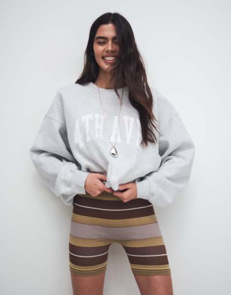 4th & Reckless – Szara bluza z logo z przodu - view 1
