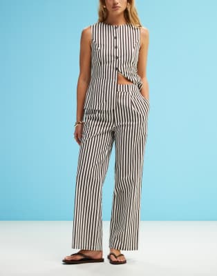4th & Reckless Tailored Straight Leg Pants