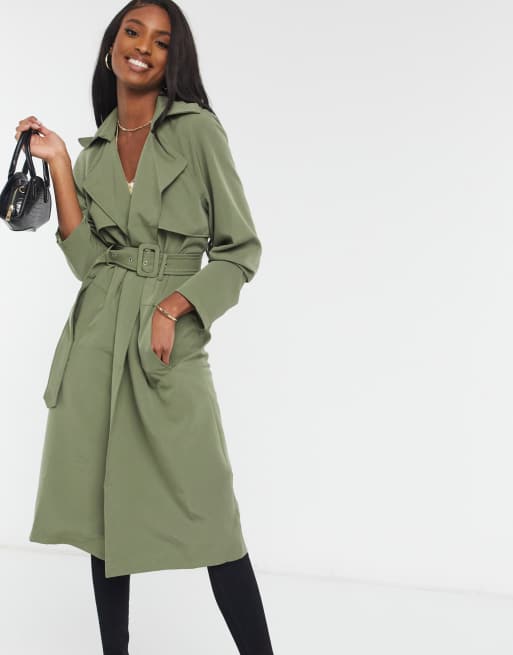 Khaki 2025 duster coat