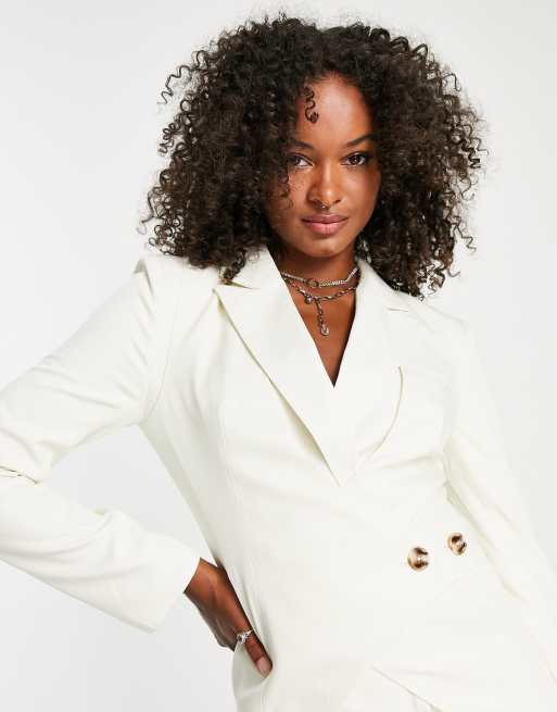 Tall white blazer outlet dress