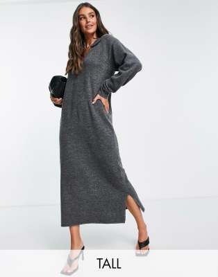 knit midi sweater dress