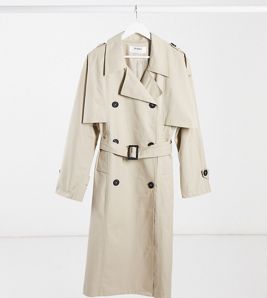 4th + Reckless Tall Trench Coat In Cream-white | ModeSens