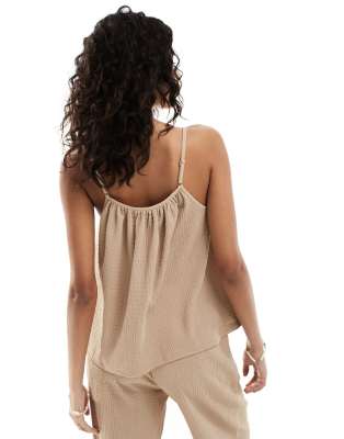 Out From Under Plunge Tapestry Jacquard Seamless Knit Cami