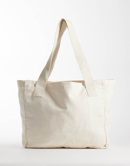 4th & Reckless - Tote bag à logo brodé - Crème, 4 de 4