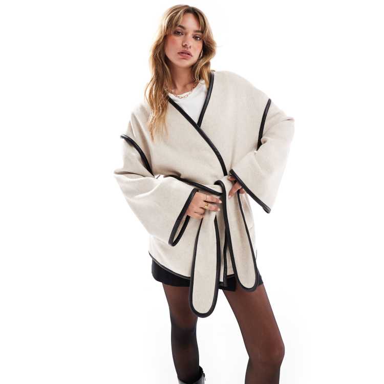 TODAYFUL Mixwool Raglan Coat