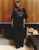4th & Reckless x Felicia Wedin Apres Ski embroidered knit hoodie ...