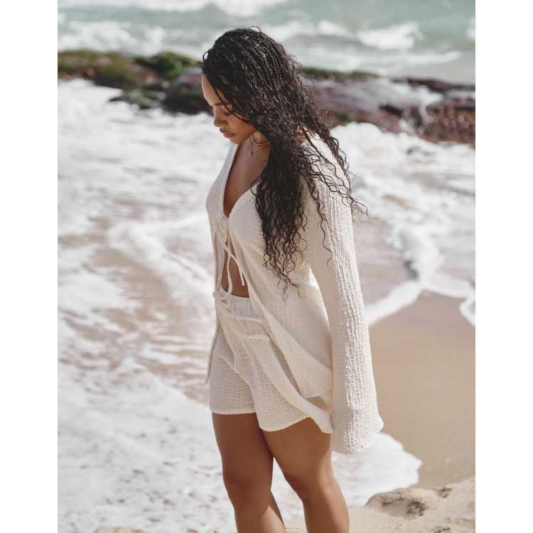 4th & Reckless x Loz Vassallo lanai crinkle linen beach shirt co