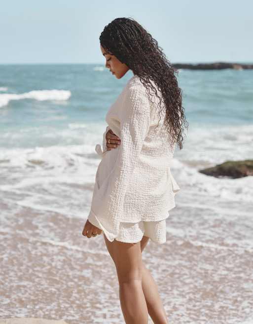 4th & Reckless x Loz Vassallo lanai crinkle linen beach shirt co