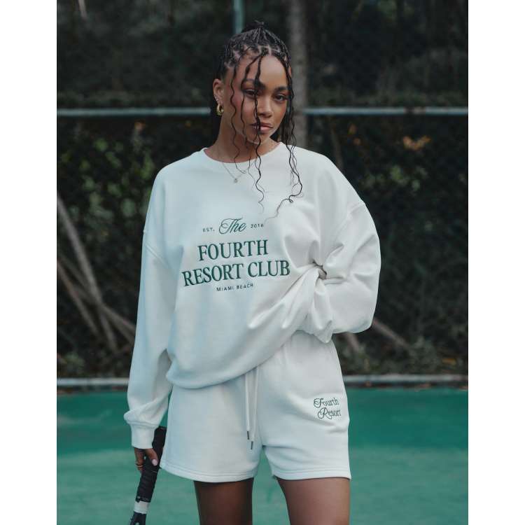 4th & Reckless x Loz Vassallo Mirissa oversized sweatshirt