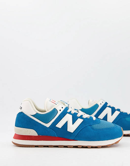 574 sneakers blå fra New Balance | ASOS