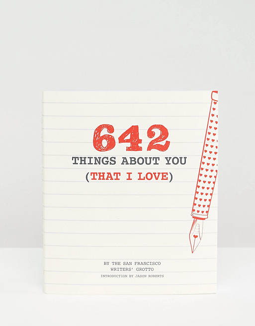 642 Things About You (That I Love) – Buch zum Valentinstag