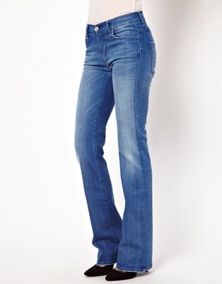 7 for all mankind high waist bootcut jeans