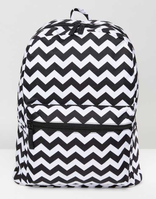 7X – Rucksack mit Zickzackmuster