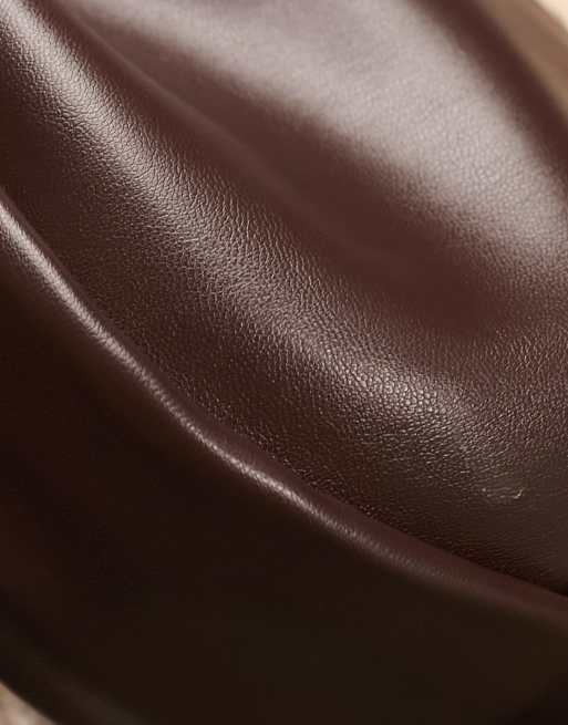 8 Other Reasons – Chokladbrun slouchy axelväska i oversize, 4 av 4