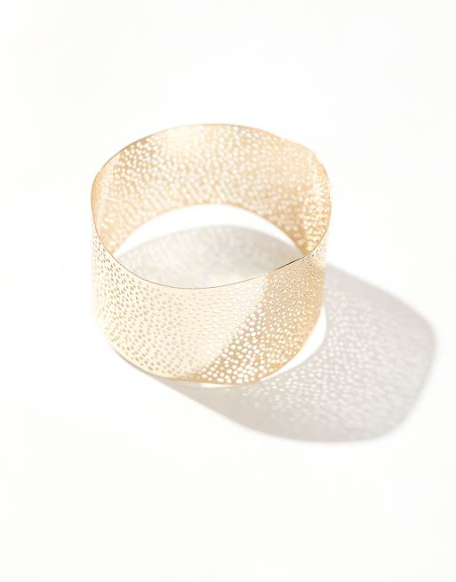 8 Other Reasons chunky bangle in gold plated, 2 of 4