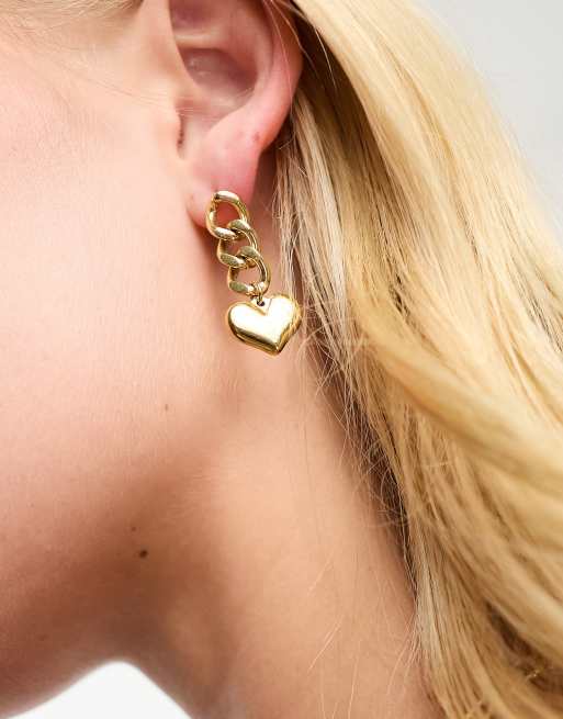 Links hot sale heart earrings