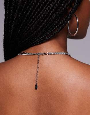 8 Other Reasons Layered Coin Necklace In Metallic