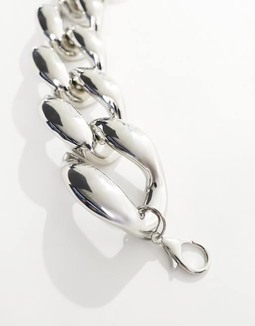8 Other Reasons – Rhodinierte grobe Statement-Kette , 4 von 4