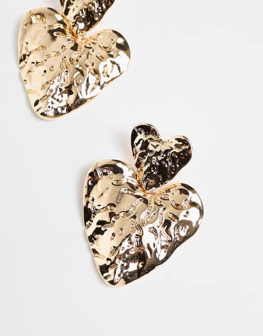 Nugget on sale heart earrings