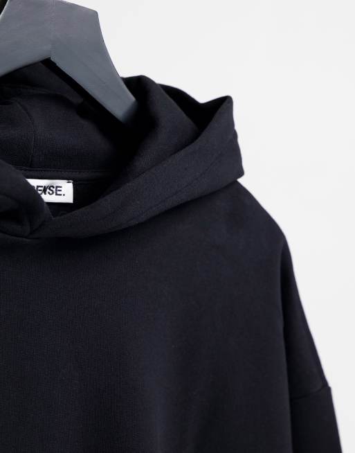 9N1M SENSE - Hoodie met opdruk van St. Michael in zwart, 3 van 4