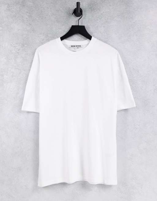 9N1M SENSE - Hvid T-shirt med kuglefiskprint - Kun hos ASOS, 2 af 4