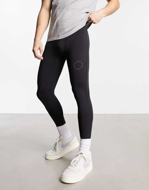 A Better Life Exists Active - Sorte kompressionsleggings