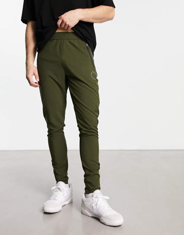 A Better Life Exists Active sweatpants in khaki