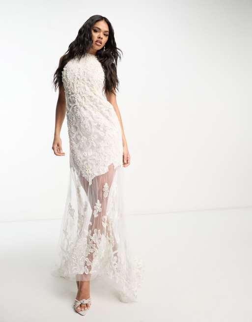 sheer star dress white Star Sun And Moon Sheer Mesh Bodycon Mini Dress In WHITE