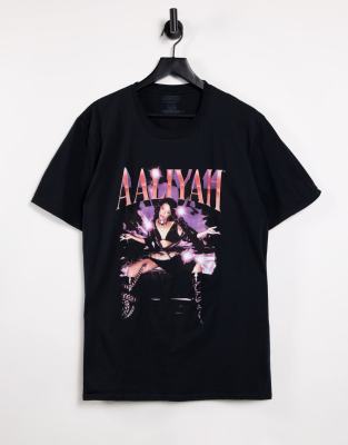 pull and bear aaliyah t shirt