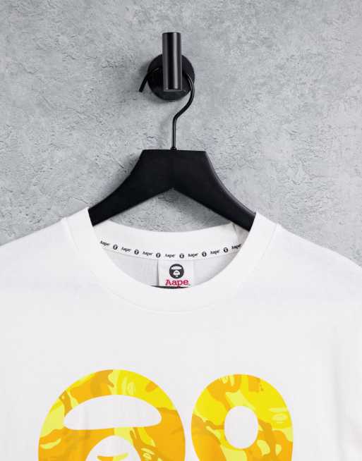 AAPE By A Bathing Ape 9th anniversary t-shirt in white