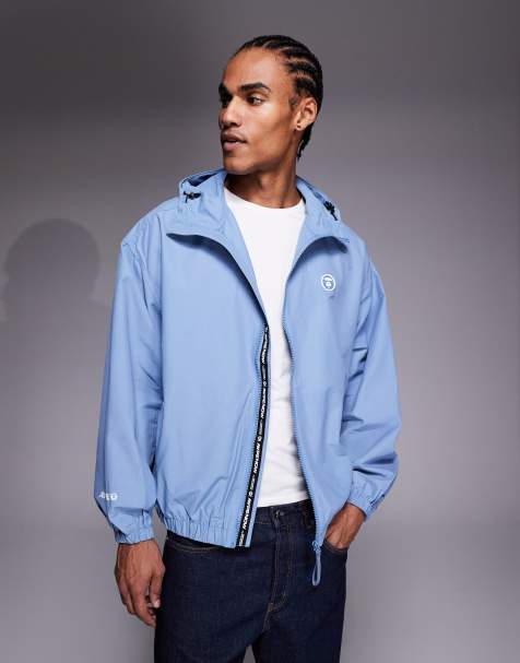 Aape by A Bathing Ape – Aape Now – Blå, lätt vindjacka - view 1