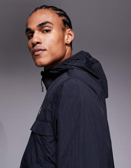 AAPE by A Bathing Ape – Aape Now – Czarna lekka kurtka wiatrówka, 4 z 5