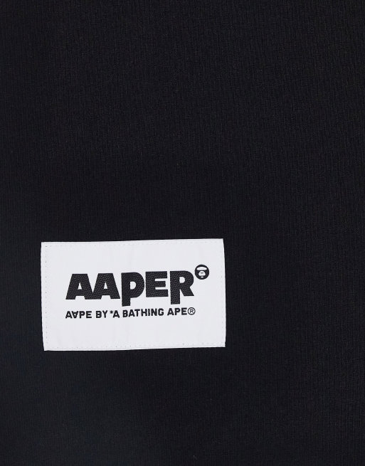 Aape By A Bathing Ape aldo t-shirt in black | ASOS