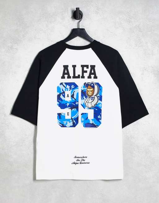 Aape By A Bathing Ape alfa t-shirt in white