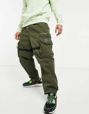 dark khaki cargo pants